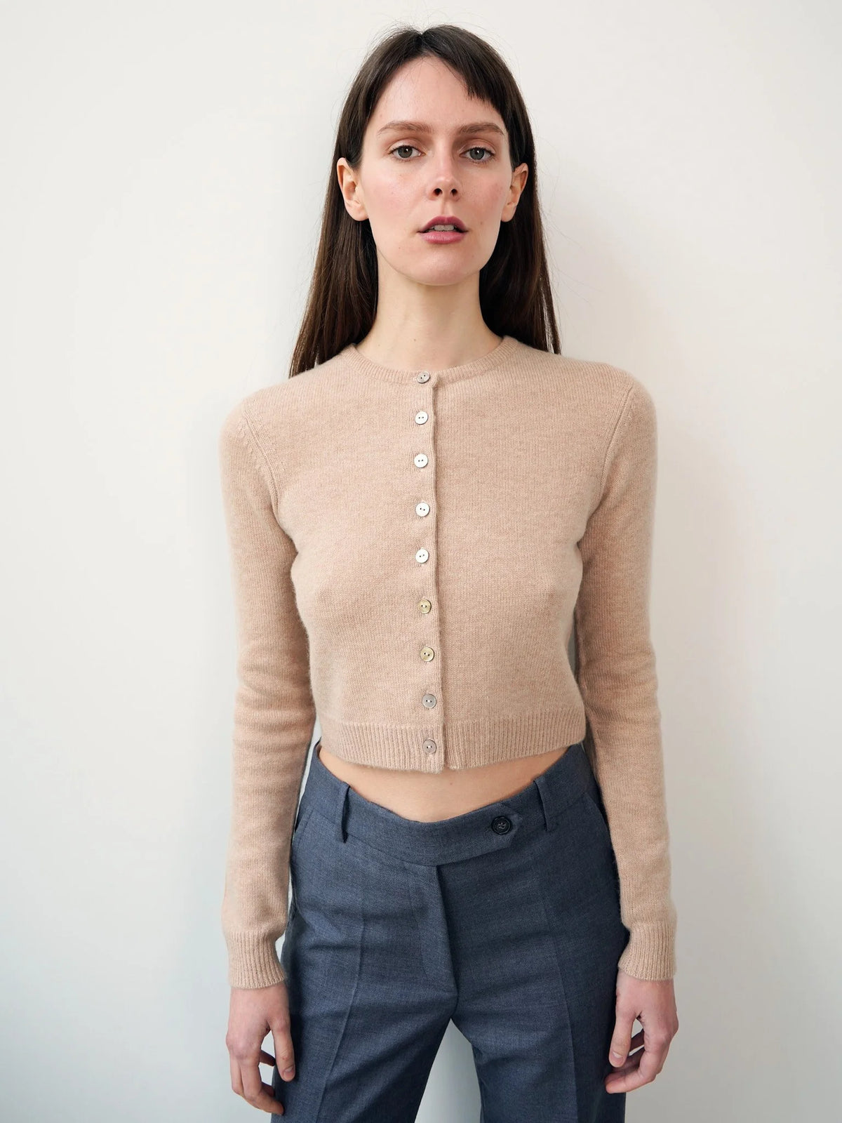 Le Cardigan Buci beige, vue 7