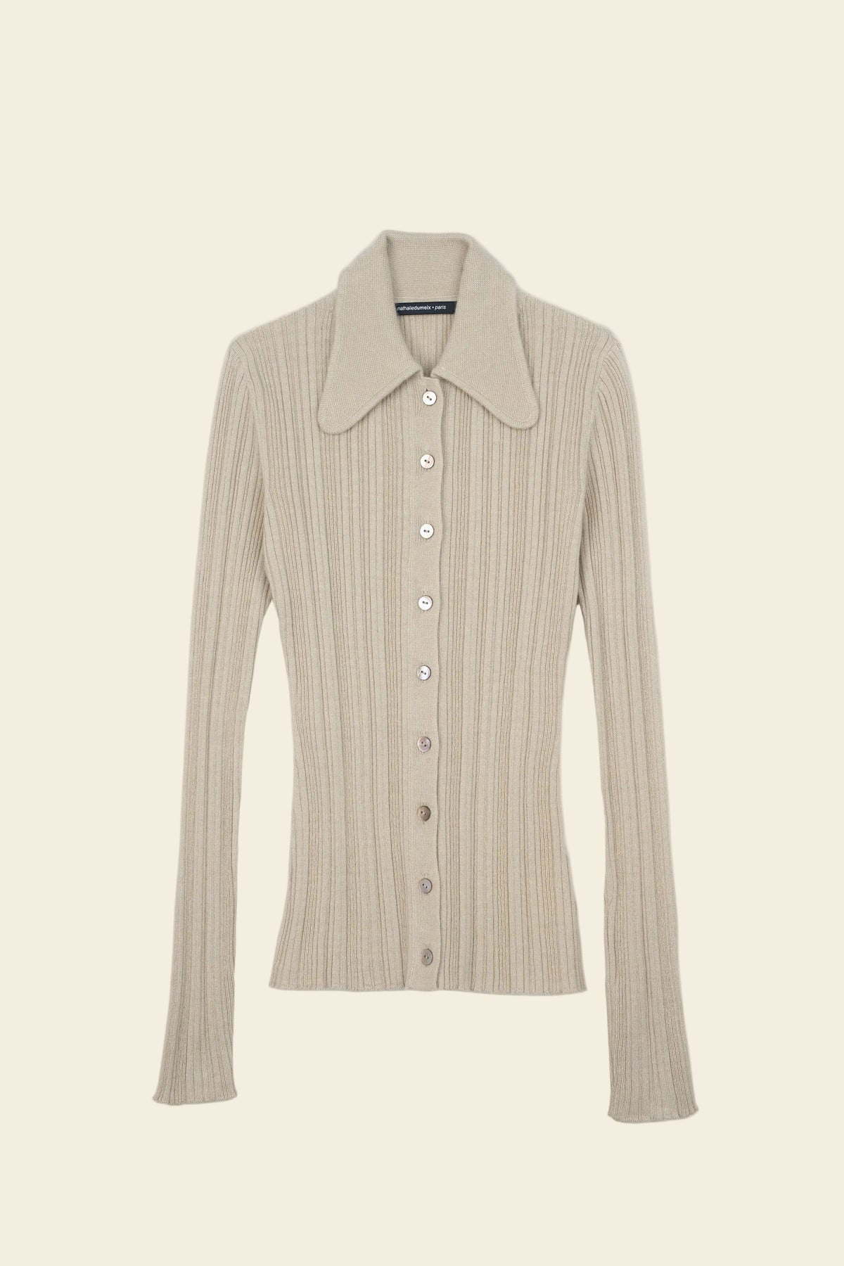 Le Cardigan Melody white stone, vue 1