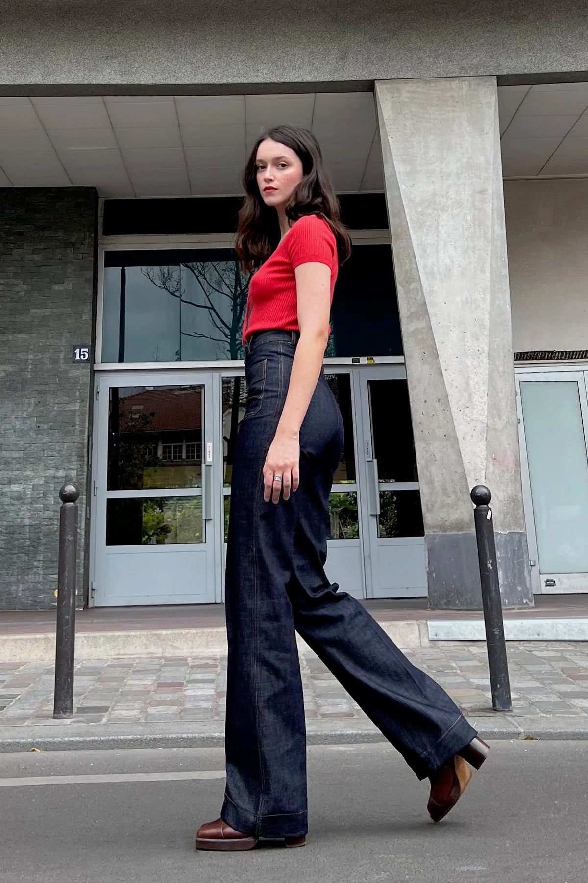 Le Jean Jeanne denim brut, vue 2