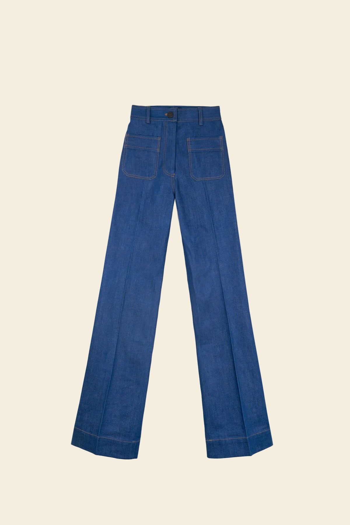 Le Jean Jeanne denim bleu, vue 1