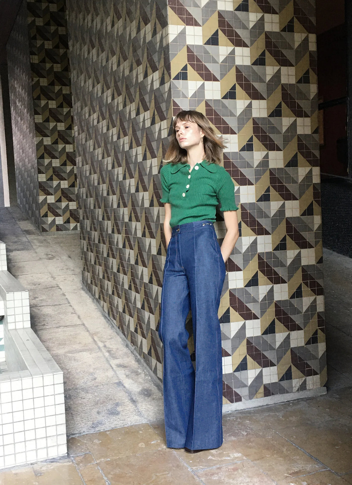 Le Jean Joy denim bleu, vue 2
