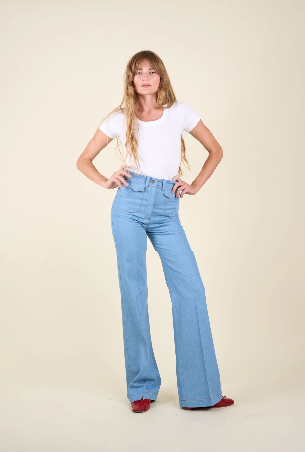 Le Jean Judy denim clair, vue 6