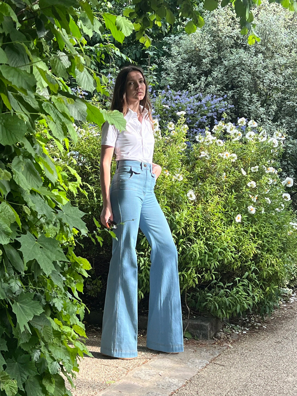 Le Jean Judy denim clair, vue 2
