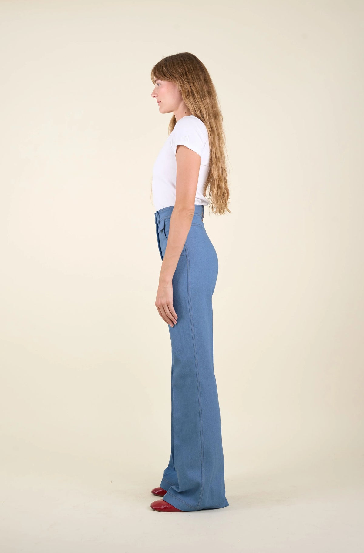 Le Jean Judy denim bleu, vue 3
