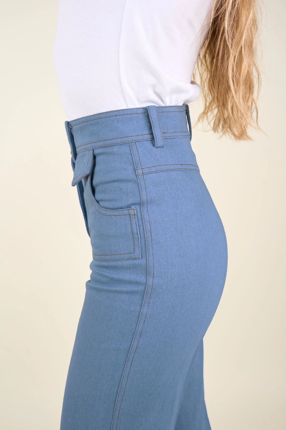 Le Jean Judy denim bleu, vue 2