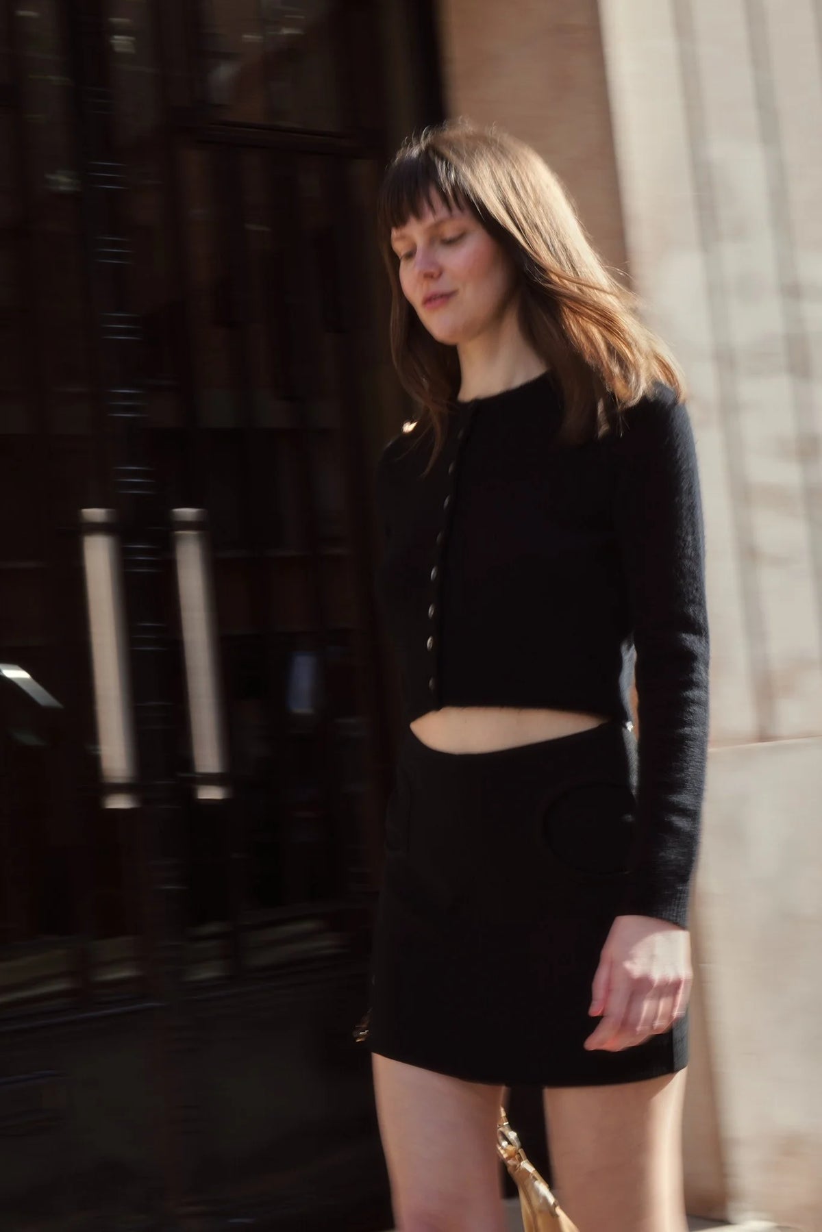 Le Cardigan Buci noir, vue 2