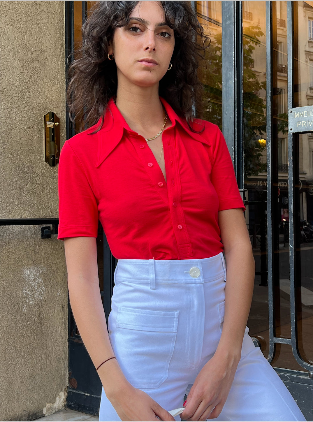 Le Jean Jeanne denim blanc, vue 5