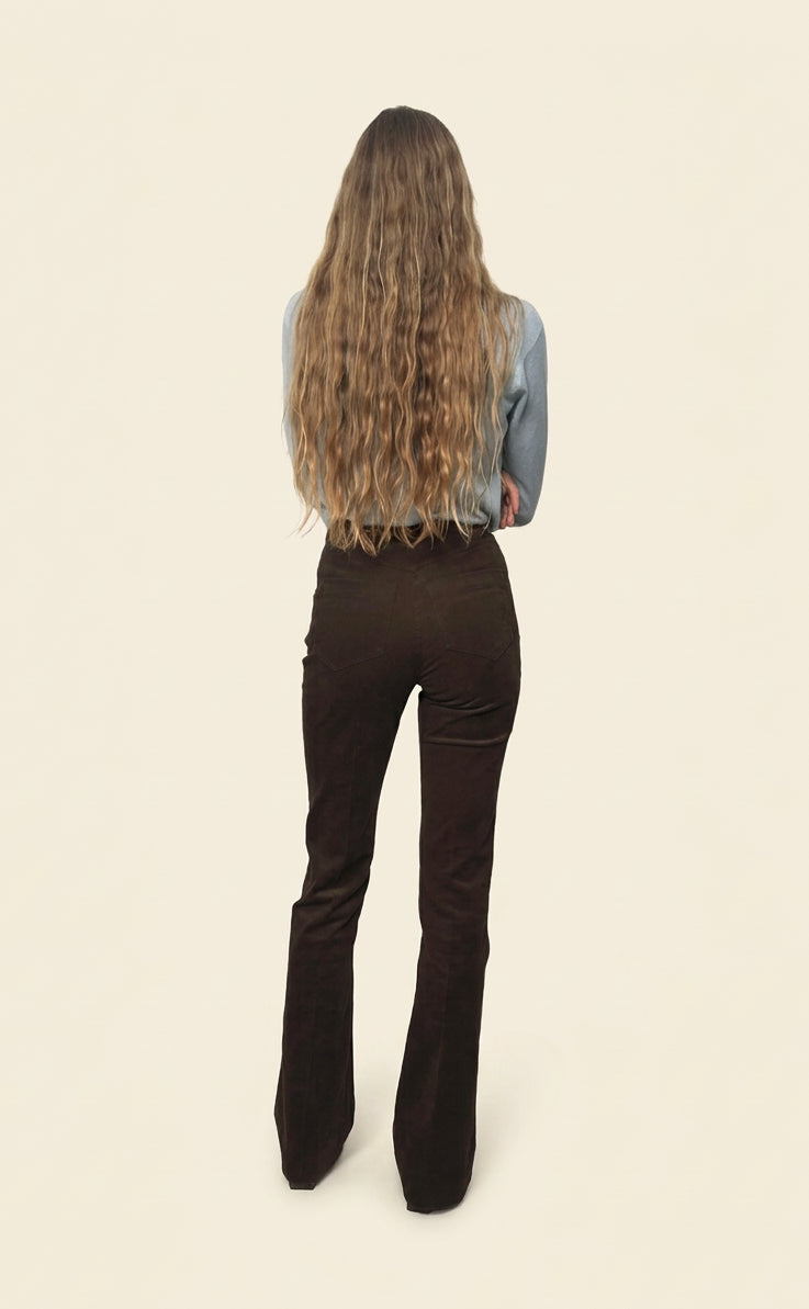 Le Pantalon Joplin Velours brun, vue 3