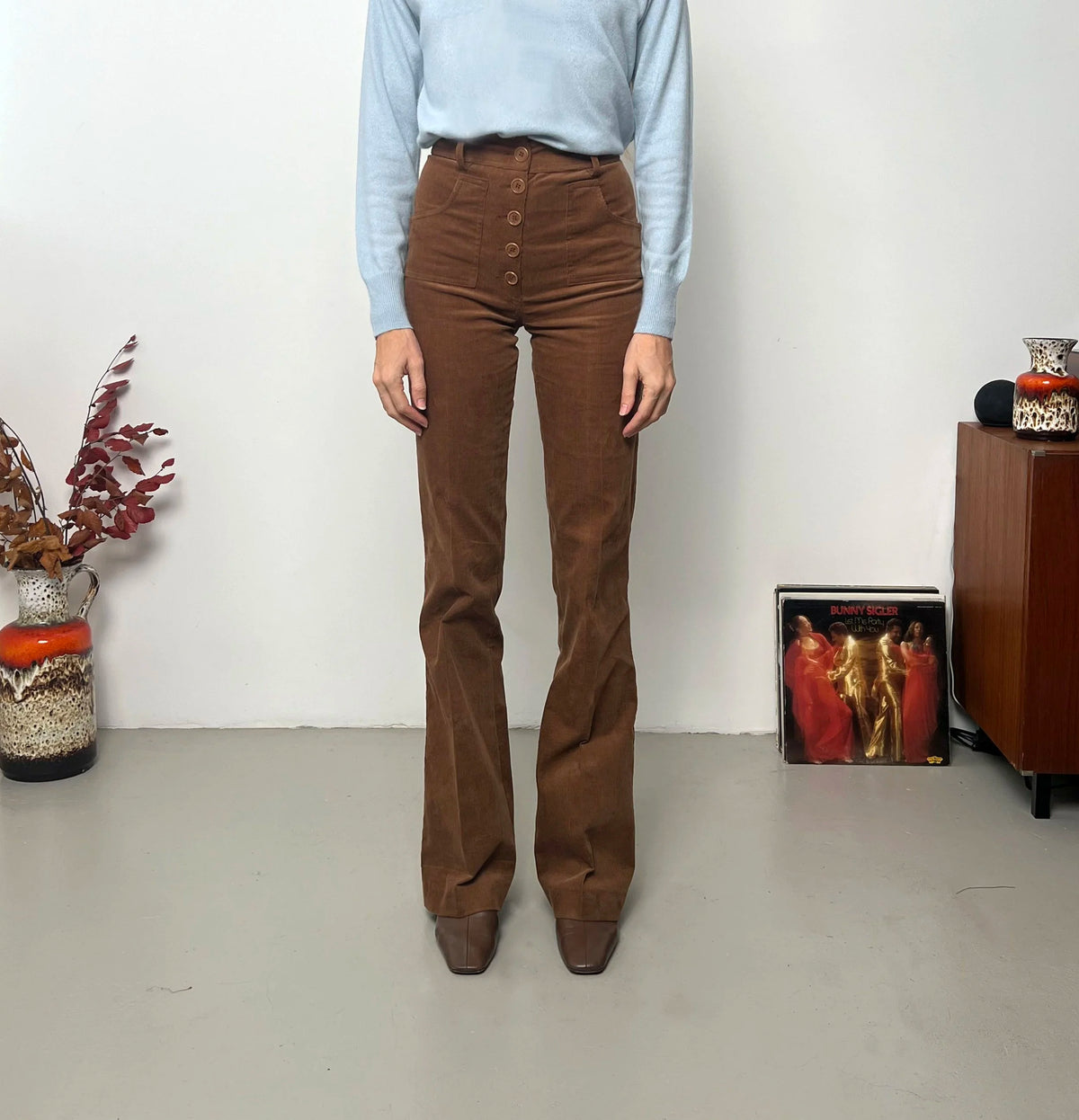 Le Pantalon Joplin Velours miel, vue 3