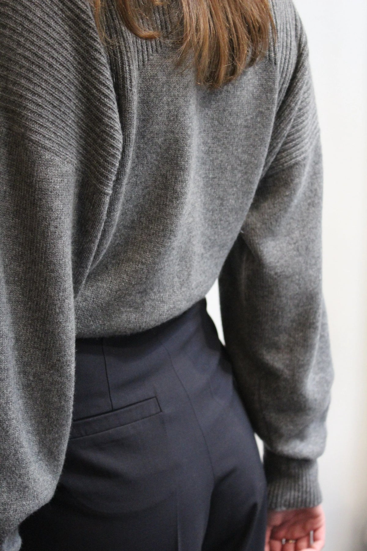 Le Pantalon Yves marine, vue 3