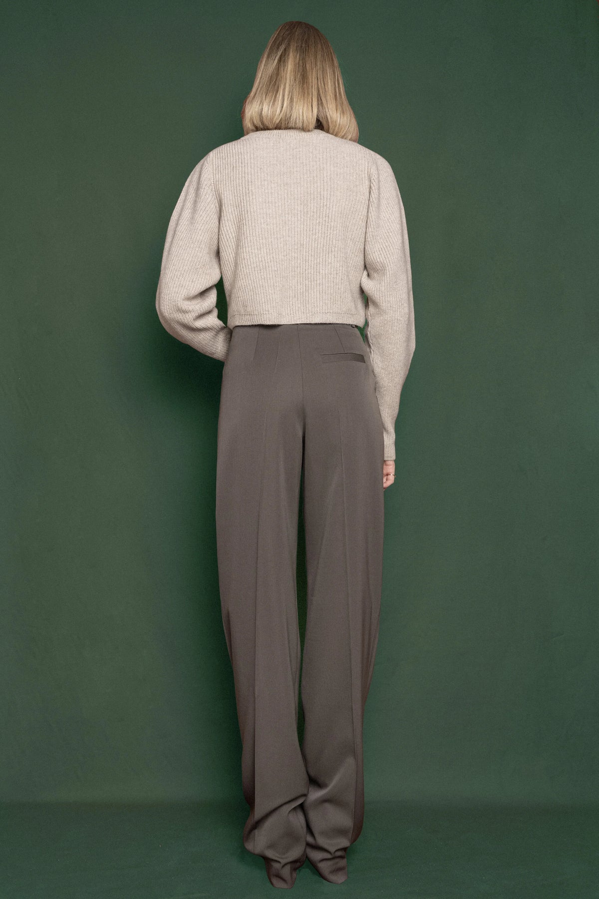 Le Pantalon Yves gris taupe, vue 3
