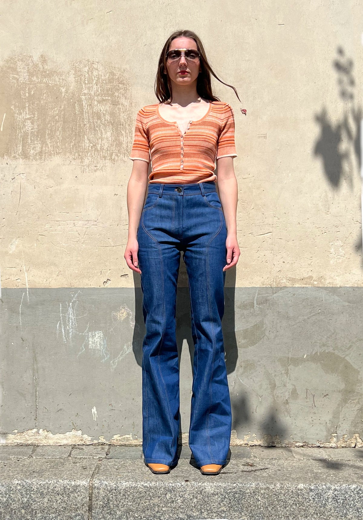 Le Jean Joey bleu denim, vue 1