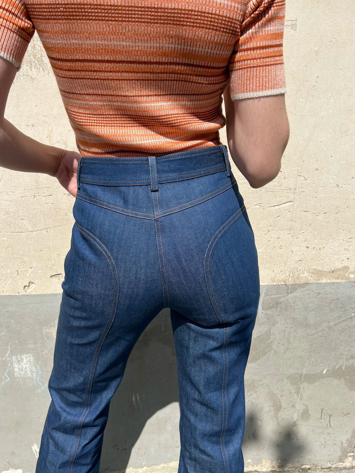 Le Jean Joey bleu denim, vue 2