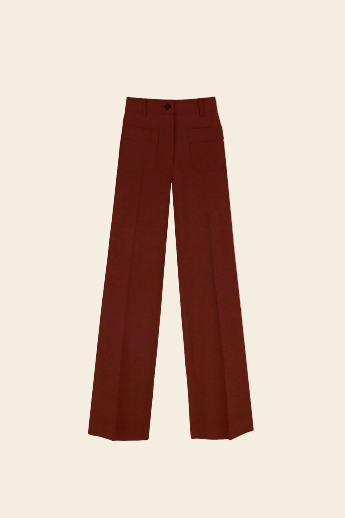 Le Pantalon Jeanne terracotta, vue 1