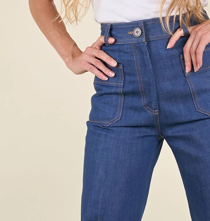 Le Jean Jeanne denim bleu, vue 5