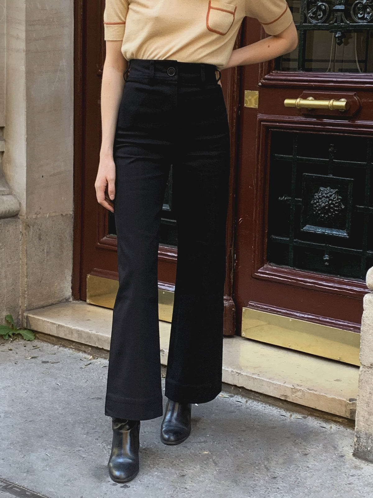 Le Jean June denim noir, vue 1