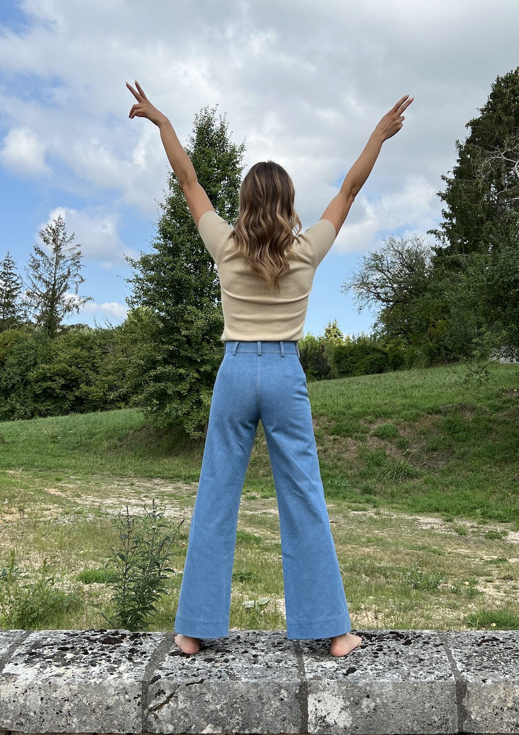 Le Jean June denim clair, vue 4