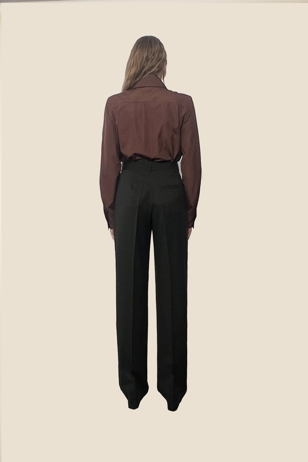 Le Pantalon Yves tourbe, vue 2