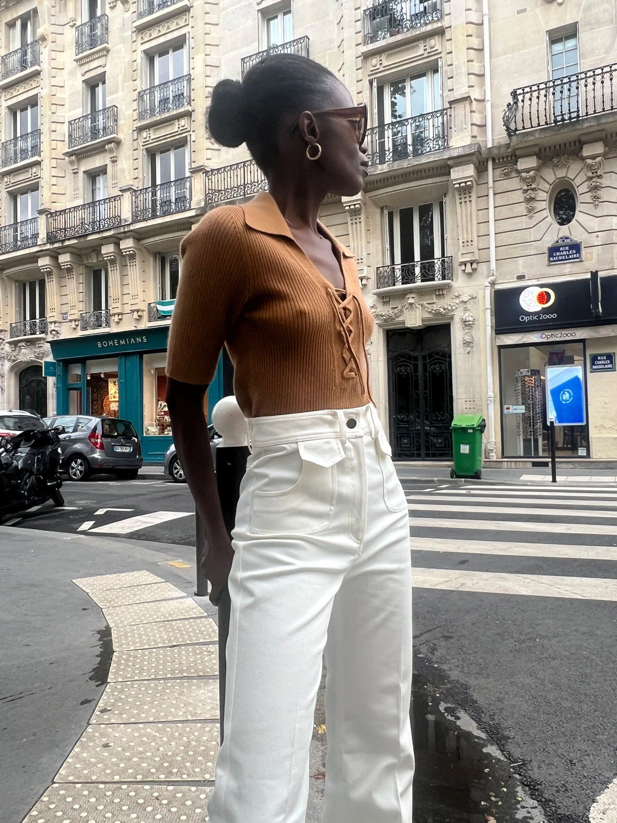 Le Pull Serge biscuit, vue 4