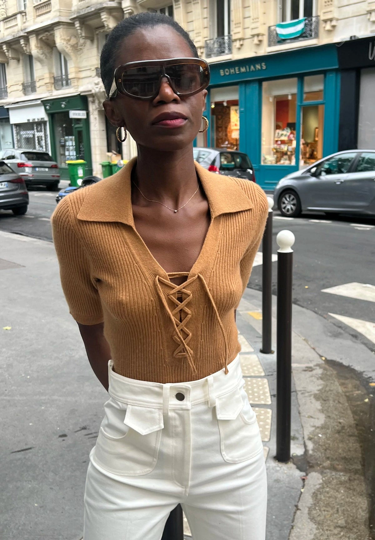 Le Pull Serge biscuit, vue 5