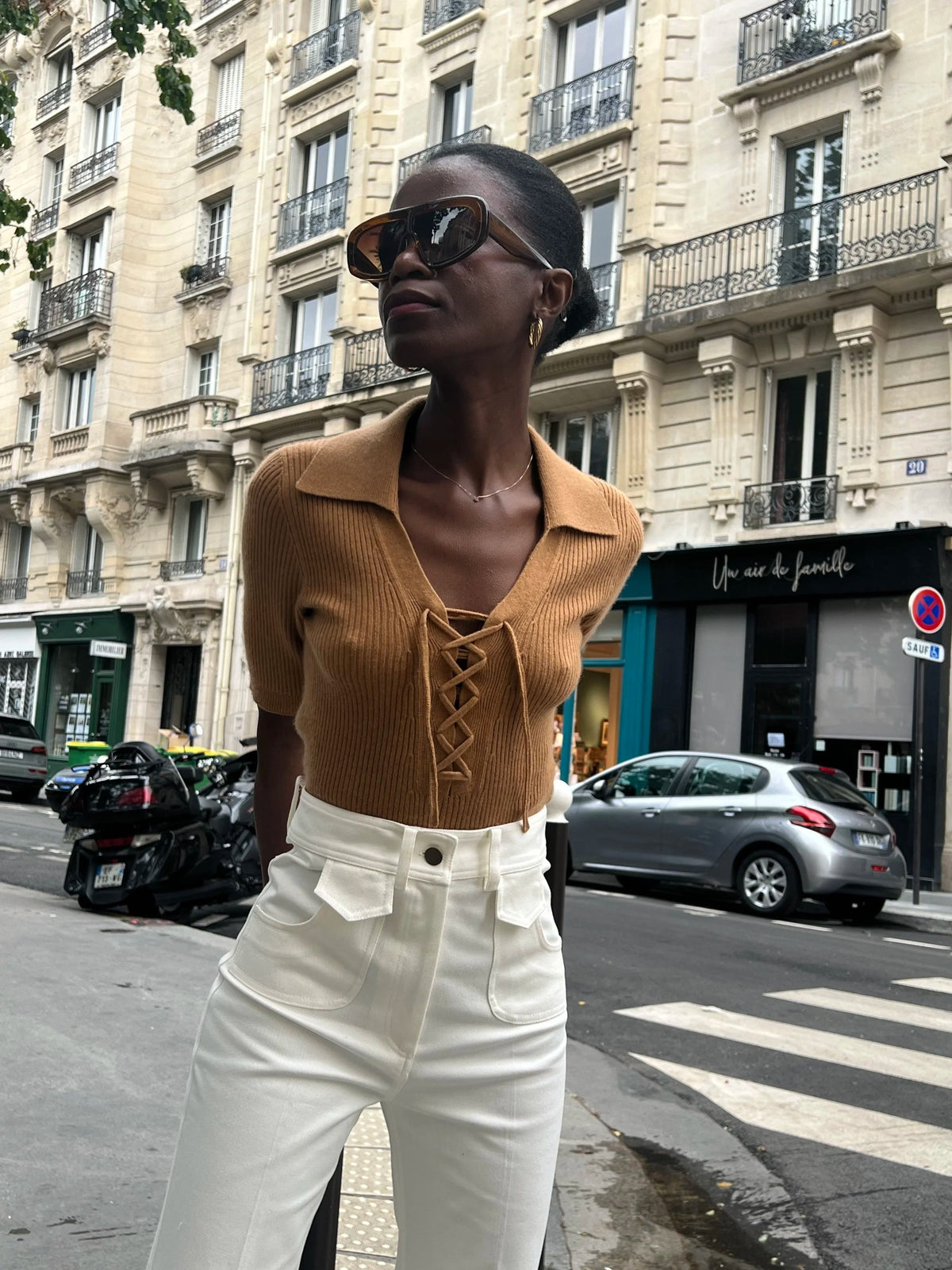 Le Pull Serge biscuit, vue 6