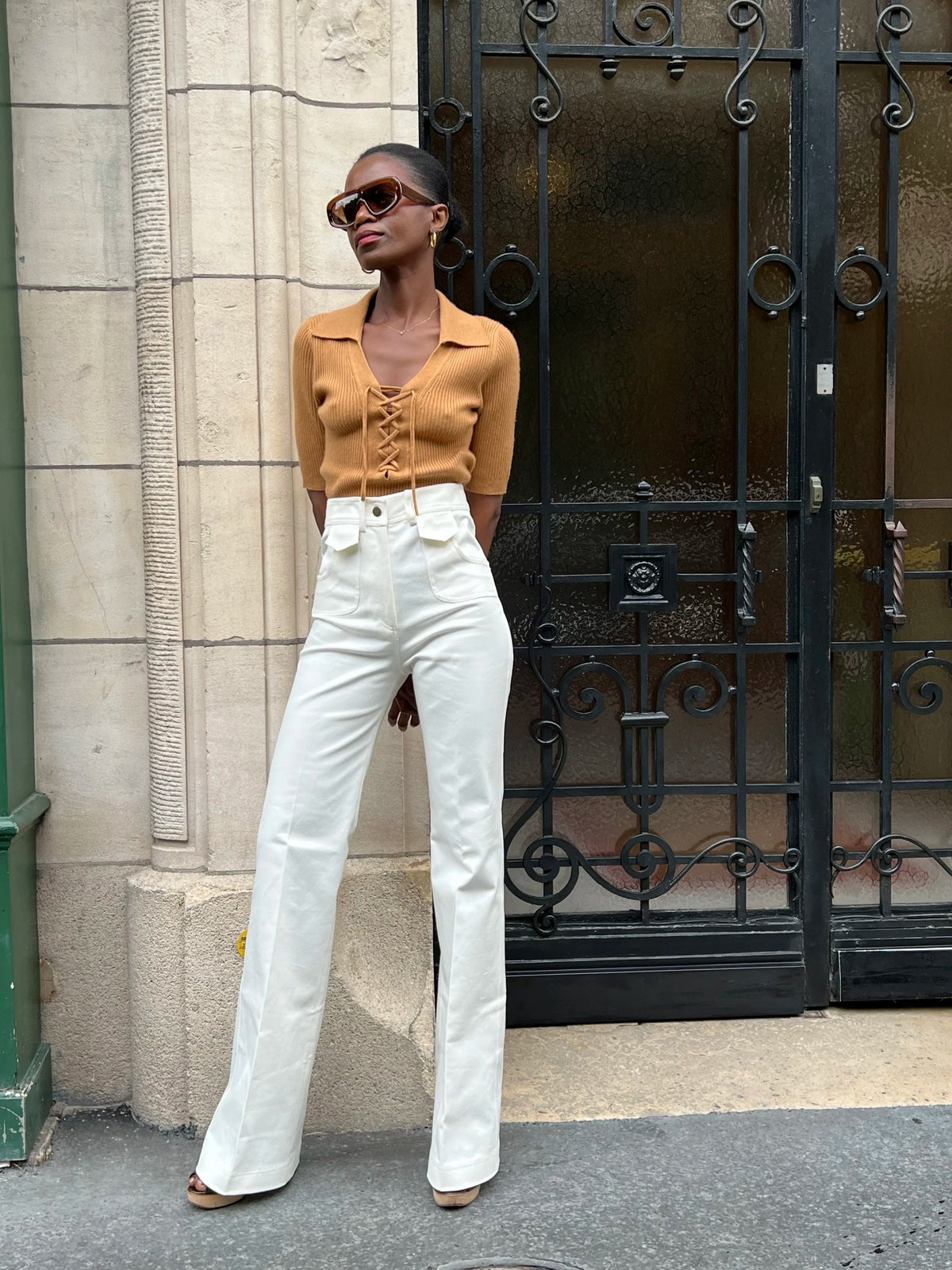 Le Pull Serge biscuit, vue 7