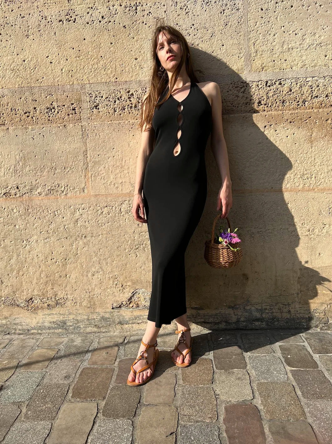 La Robe Biba longue noire, vue 2