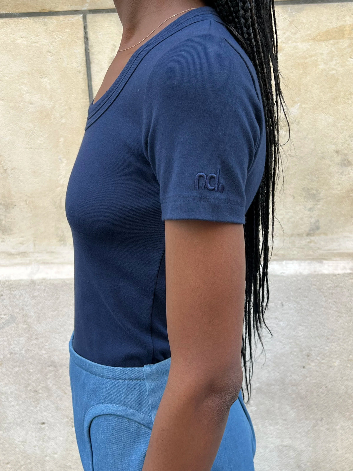 Le Tee-shirt le 70's marine, vue 6
