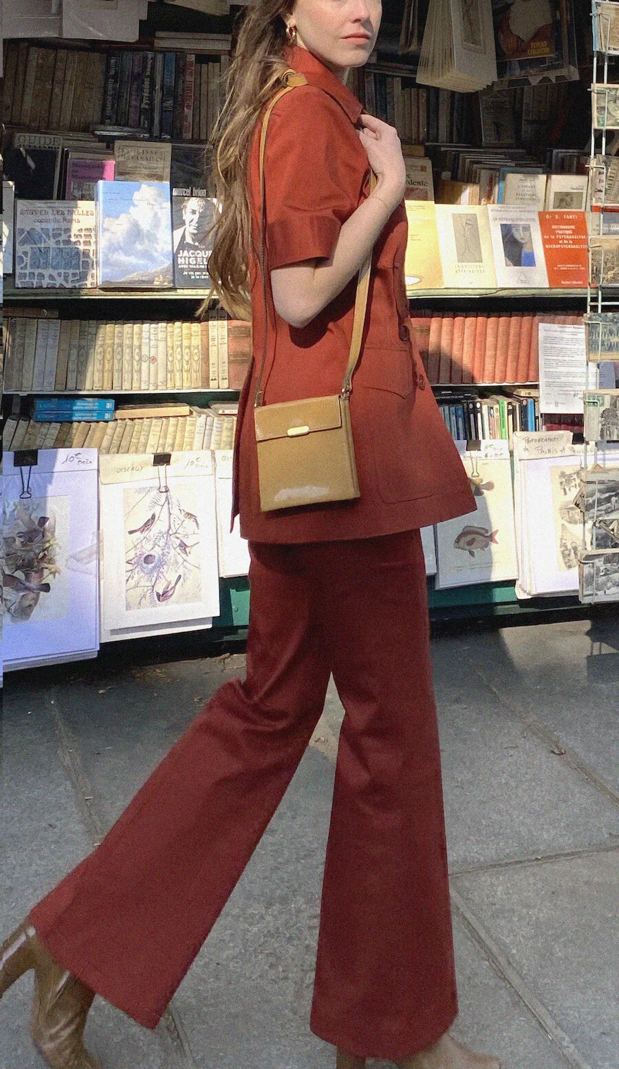 The Amy Safari Jacket in Terracotta, view 2
